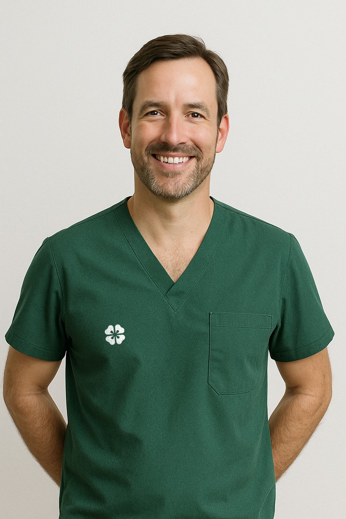 portrait of a male dentist